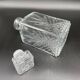 Vintage, whisky decanter, bottle, pitcher, cork, diamond décor, vegetable, 1960s, 1970s, Italy
