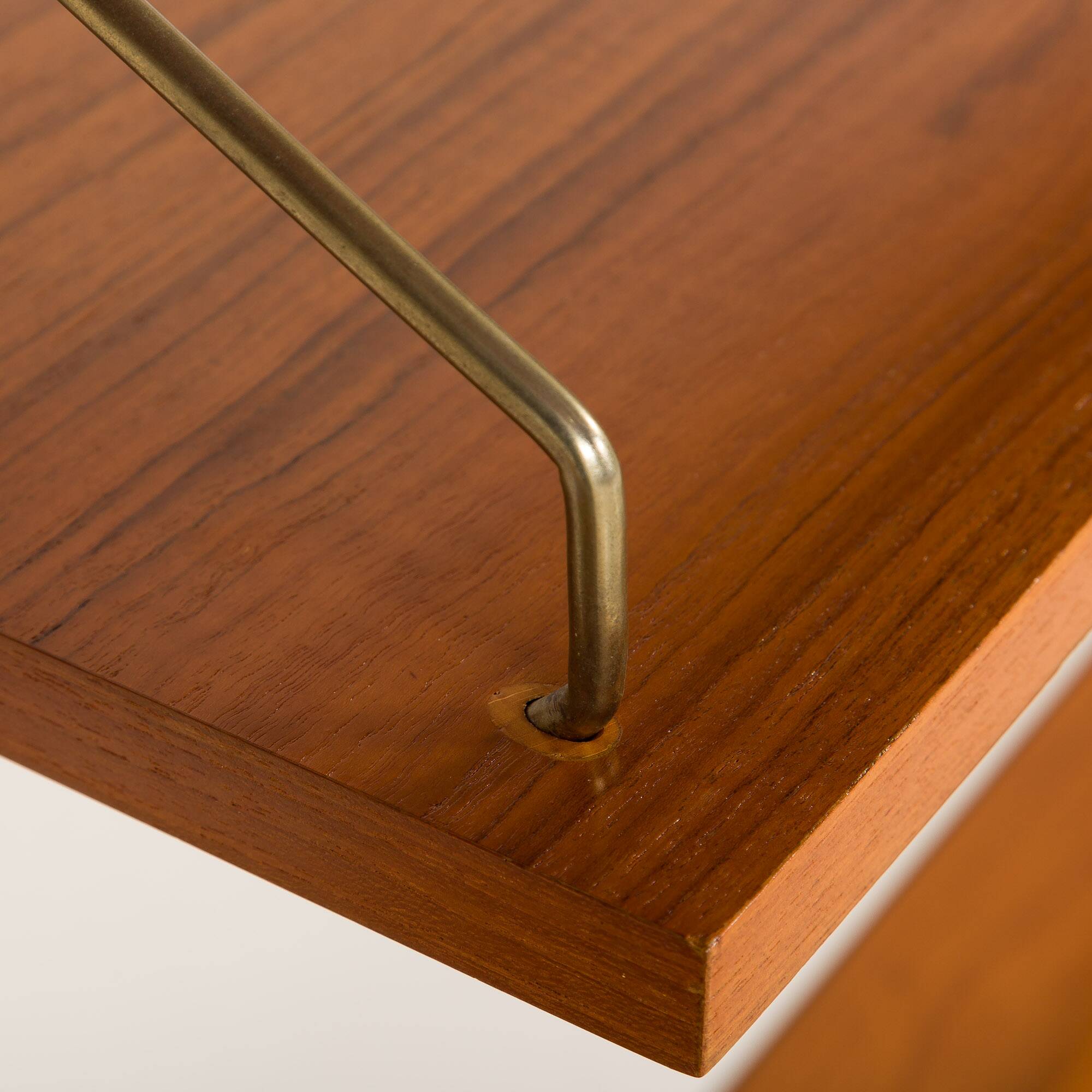 Poul Cadovius 4 bay teak Wall unit, 1960s