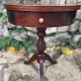 Small pair of Regency style mahogany bedside tables, 20th century period
