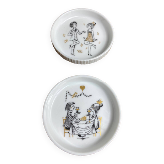 Rosenthal Peynet porcelain bowls
