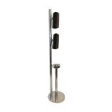 Standing lamp with ashtray