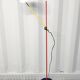Veneta Lumi vintage floor lamp – colourful Italian design, adjustable arm.