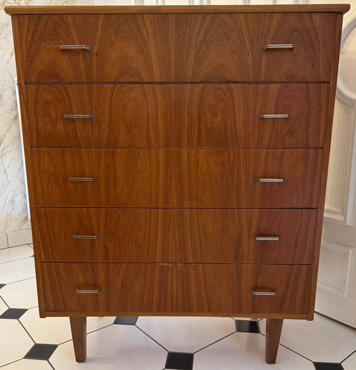 Vintage Scandinavian chiffonier