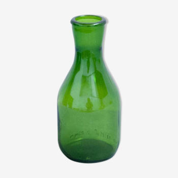 Pichet en verre vert vintage 25cl