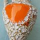 Ceramic pitcher vase