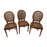 Chaises anciennes cannées