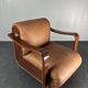 Midcentury brutalist embassy lounge or easy low club chair, 1960s