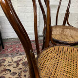 Pair of bistro chairs J&J Kohn early twentieth century
