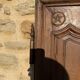 Solid oak doors of a gentleman's residence