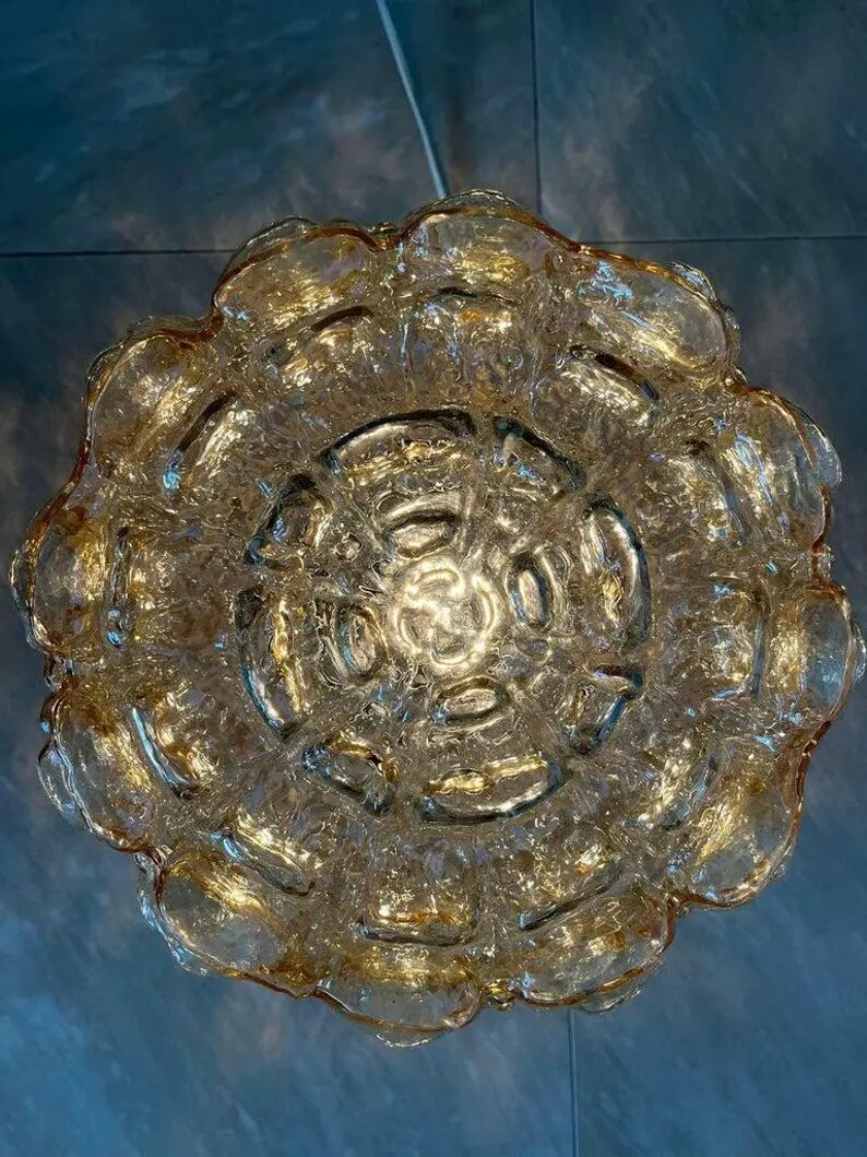MidCentury Rare Ceiling Flush Mount Limburg, Helena Tynell, Germany, 1960s