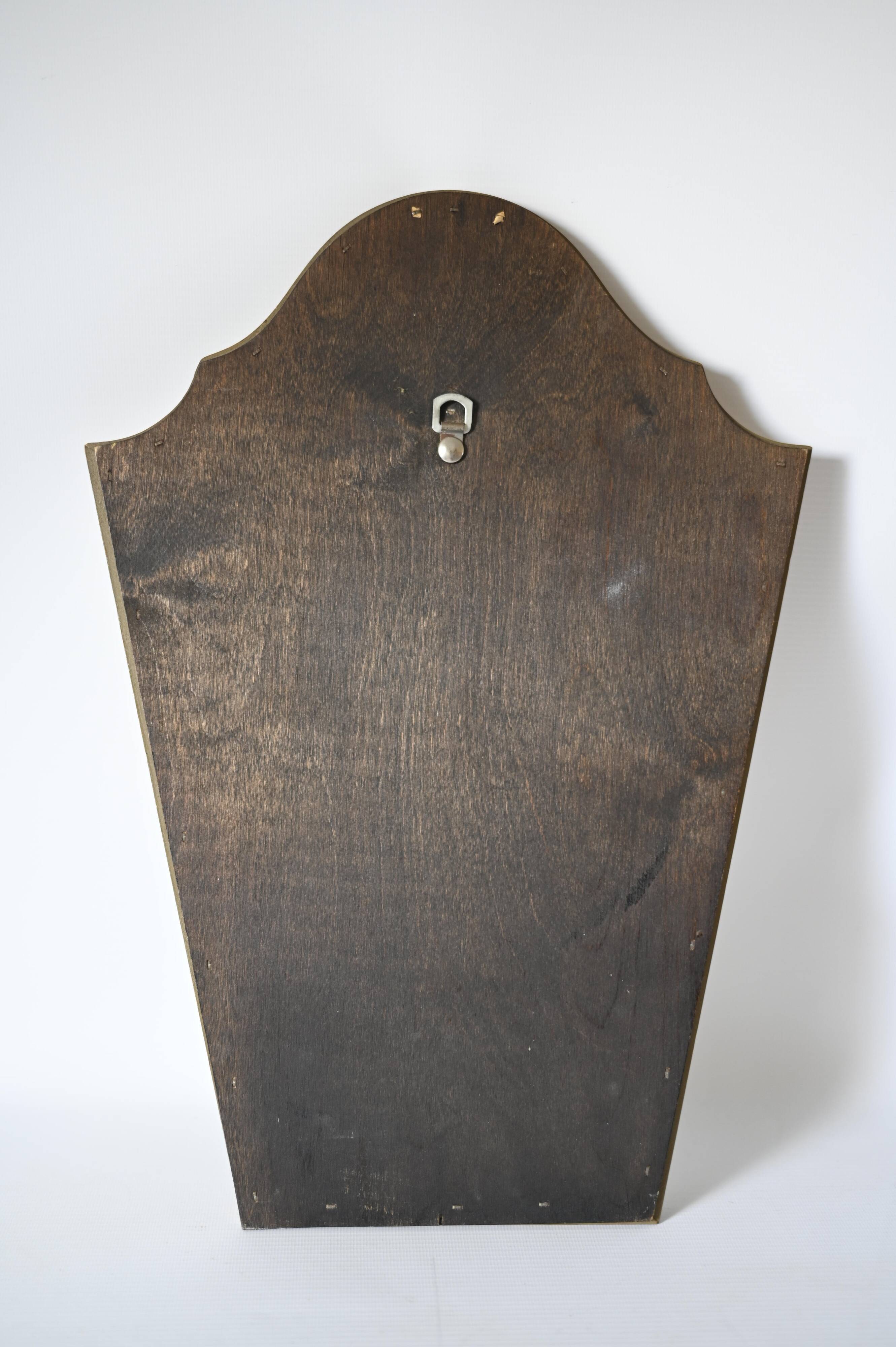 Vintage Deknudt mirror in gilded wood 45cm - labeled