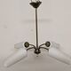 4-light chandelier from the 50s/60s