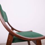 Chaises de salle à manger pour sauteurs à ski polonais de l'usine de meubles Zamojska, années 1970, lot de 4
