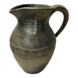Vintage stoneware pitcher