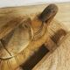 Wooden rocking horse