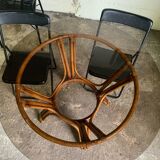 Bamboo table from the 1970s