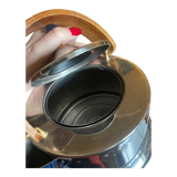 Théière vintage en acier inoxydable par C. Jörgensen pour Bodum