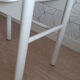 White Baumann chair.