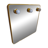 Vintage “Gedy” illuminated mirror