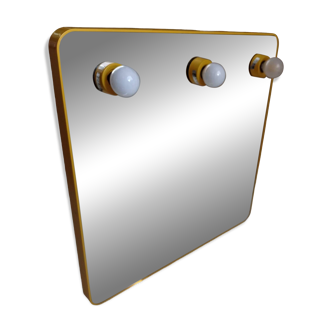 Vintage “Gedy” illuminated mirror