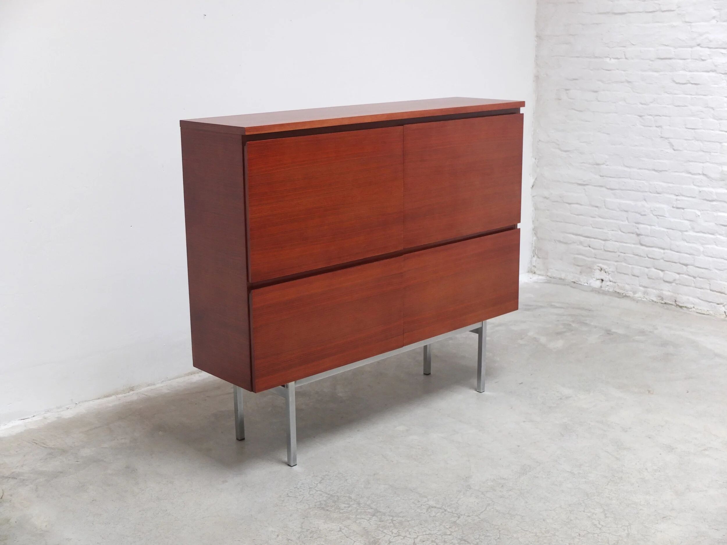 Minimalist bar cabinet by Meubelfabriek Aurora, 1960s