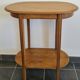 Vintage side table solid wood - 1940s/1950s