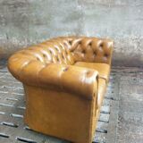 Old Chesterfield sofa 2 seater 140 cm