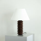 Lampe pied tire-bouchon