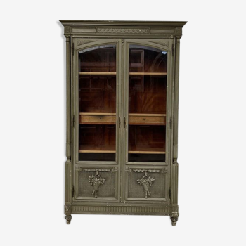 Napoleon III oak bookcase