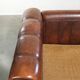 Sheepskin 3-seater sofa from the late 20th century with removable armrests