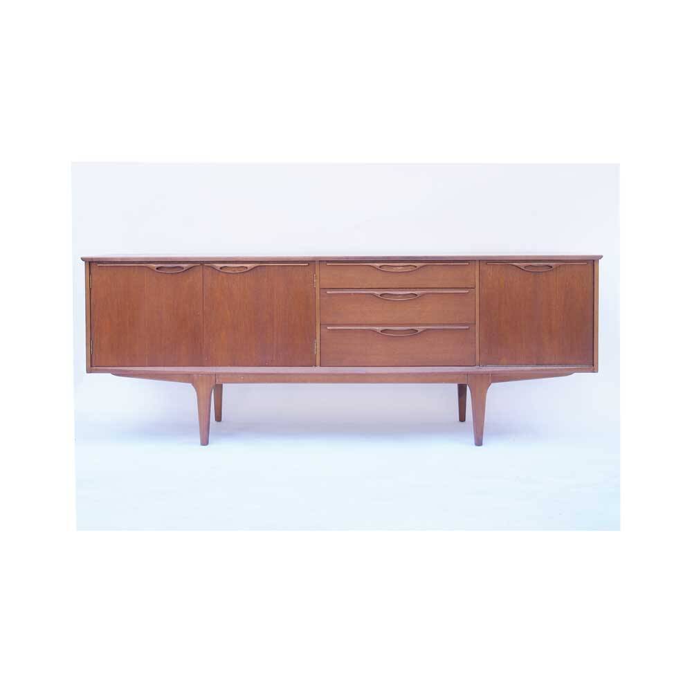 Long vintage Scandinavian Jentique sideboard
