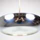 Suspended UFO lamp by Josef Hurka for Napako, Czechoslovakia, 1930s