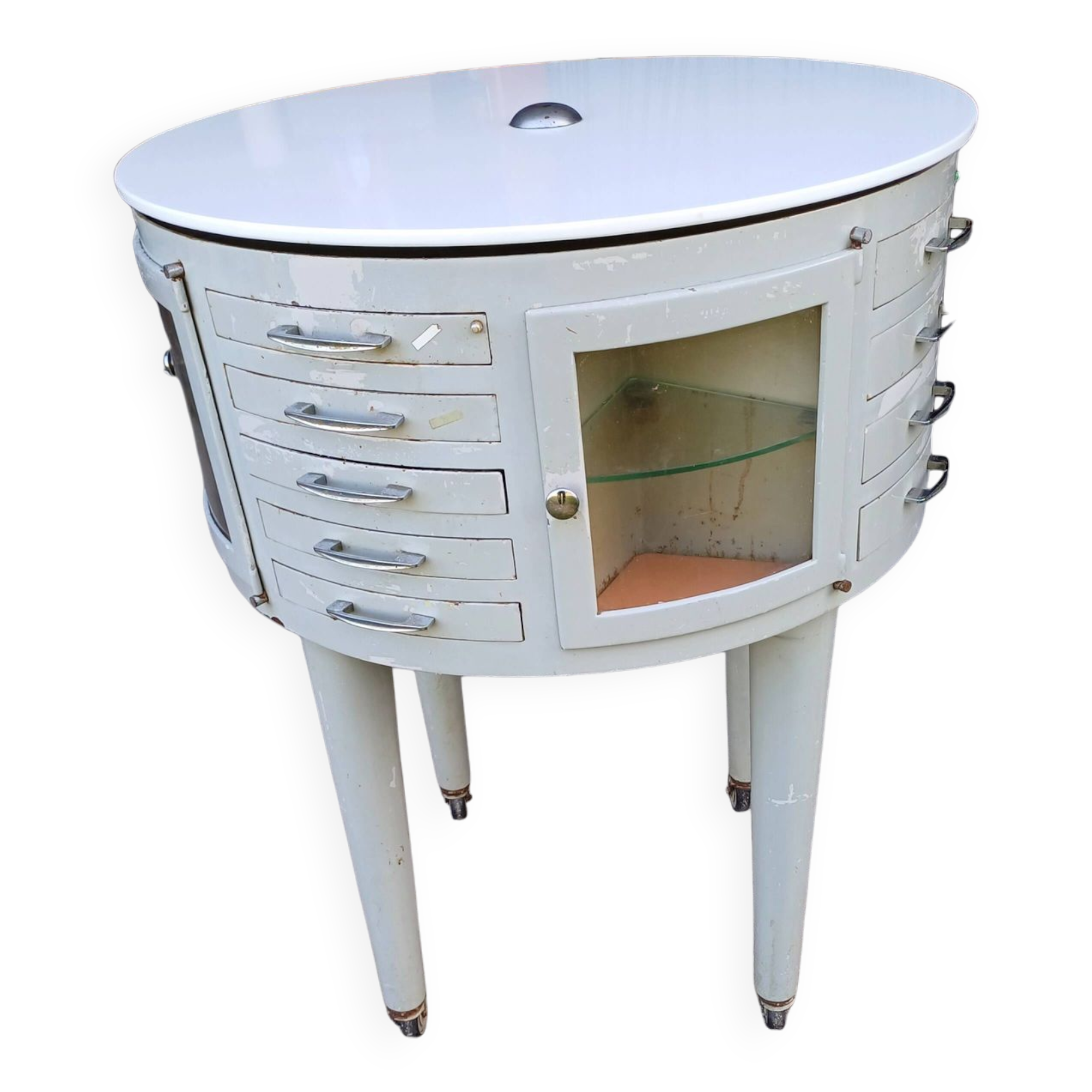 Girator dentist furniture from the 1950s