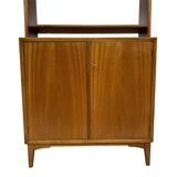 Vintage Wall Cabinet Bookcase Swedish Design 1960s