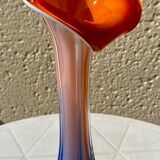 Vintage opalescent callas vase