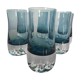 Set of glasses shots 60s Sweden