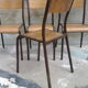 4 Mullca vintage school chairs