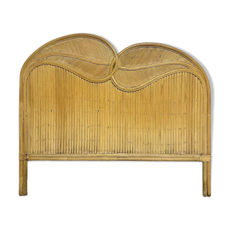 Tête de lit tressage rotin