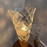 Vintage crystal pendant chandelier