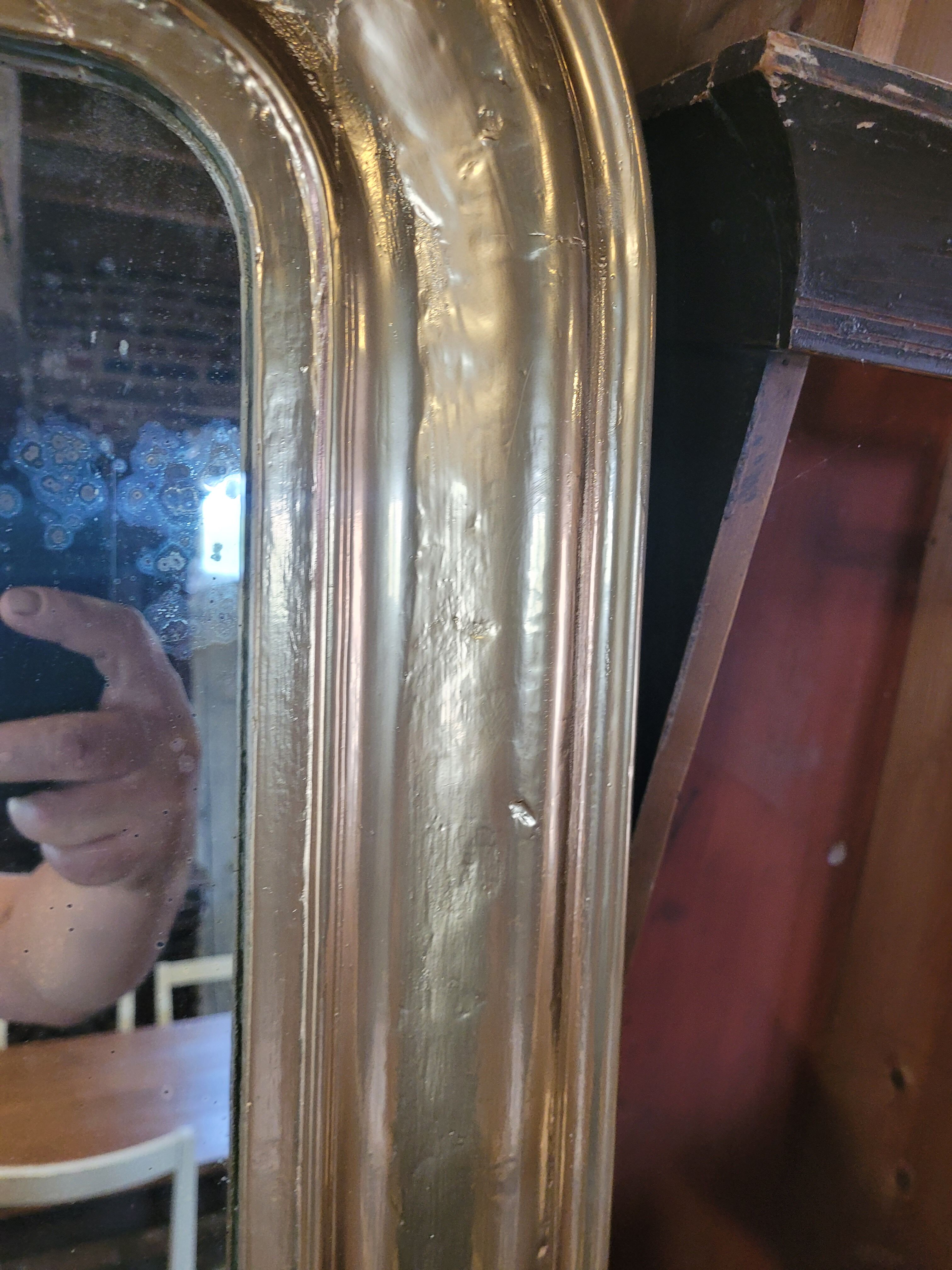 Mirror Louis Philippe old gilded 103x76cm