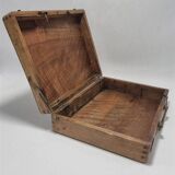 Wooden briefcase