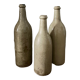 3 antique stoneware bottles