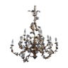 Gilded Metal Tree Chandelier by Hans Kögel, 1970s