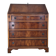 Georgian Secretary / Writing Desk in Mahogany and Green-Gold Leather - Very Good Condition