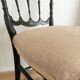 Chair Napoleon III period 19th.