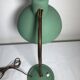 articulated desk lamp, vintage 50-year-long metal lamp. Good condition.