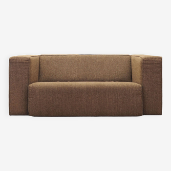 Brown sofa, Danish design, 1980s, production: Denmark