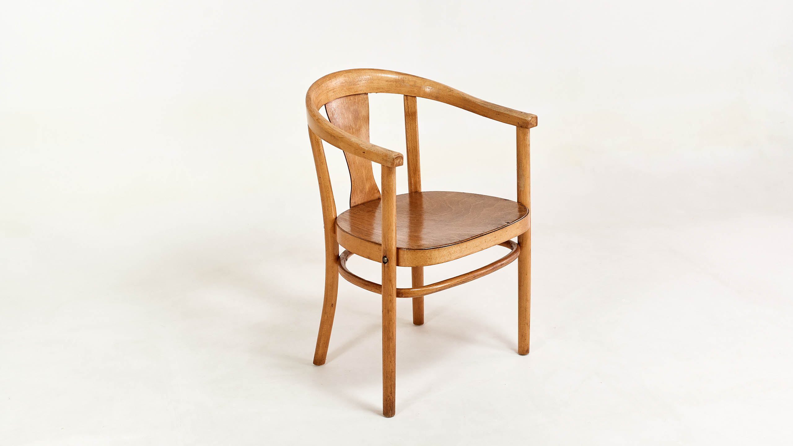 Magnus Stephensen for Fritz Hansen, pair of bridge armchairs, Denmark, C.1930