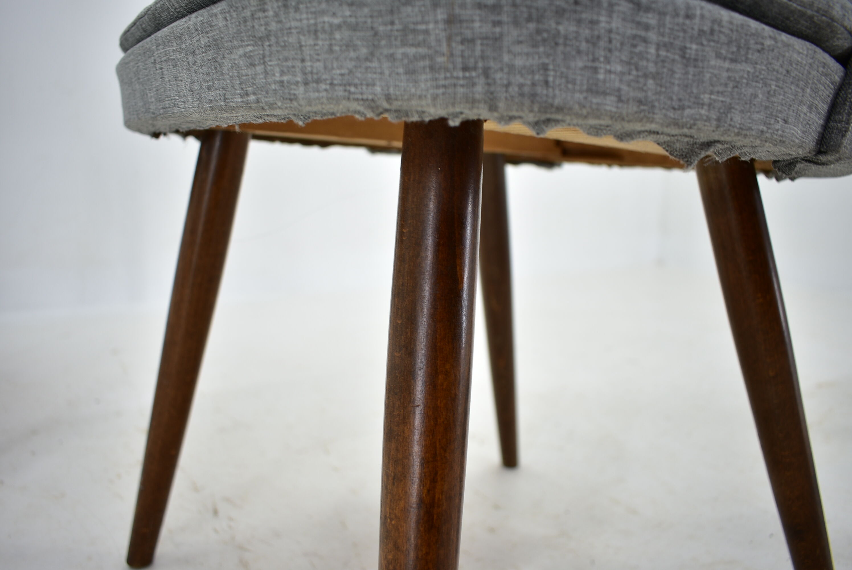 1960s Antonin Suman Set of Four Dining Chairs, Czechoslovakia