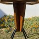 Formica bistro table and wood and metal footing